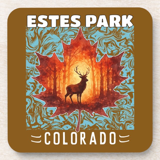 Estes Park Beverage Coaster (Front)