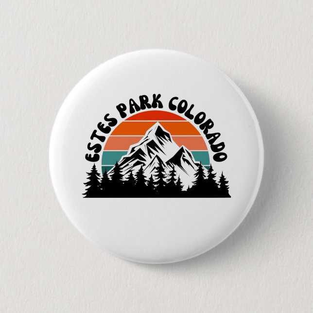 Estes Park Button (Front)