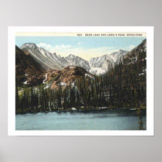 Estes Park, Colorado, Bear Lake, Long's Peak 