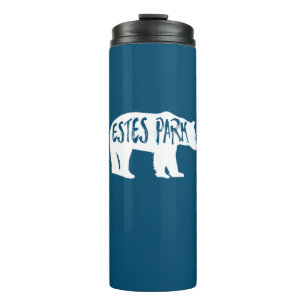 Estes Park Colorado Bear Thermal Tumbler