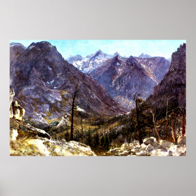 Estes Park, Colorado by Albert Bierstadt, Poster (Front)