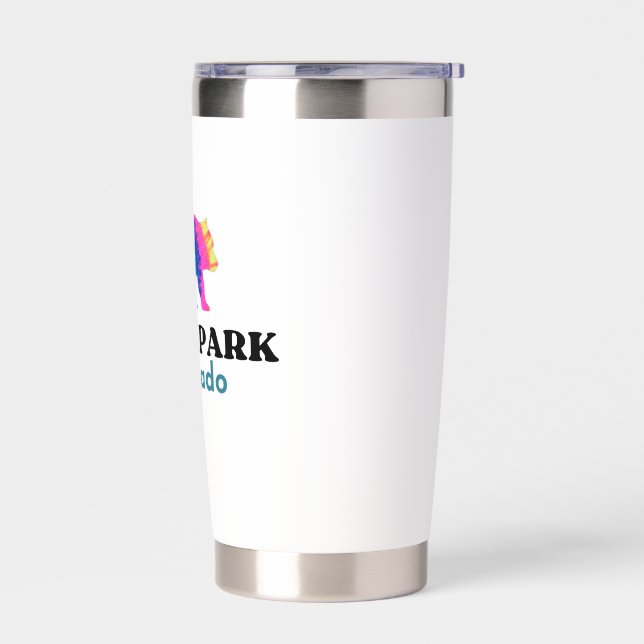 ESTES PARK COLORADO INSULATED TUMBLER (Left)