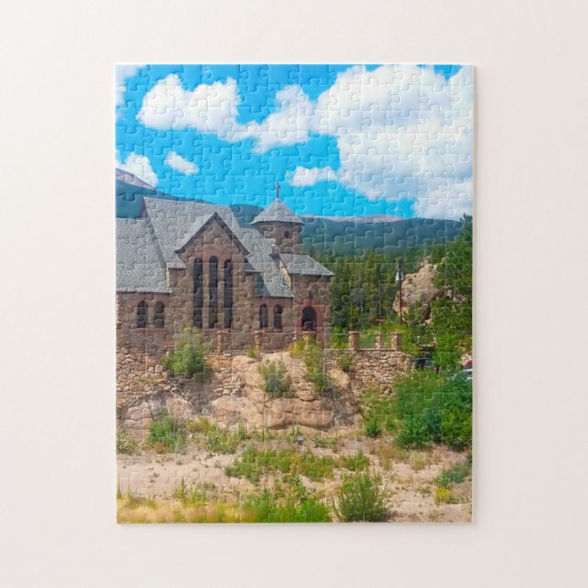 Estes Park Colorado. Jigsaw Puzzle (Vertical)