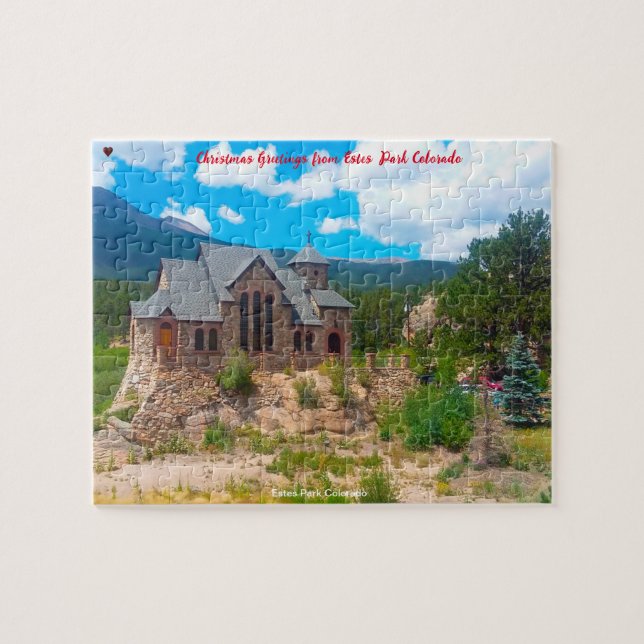 Estes Park Colorado Jigsaw Puzzle (Horizontal)