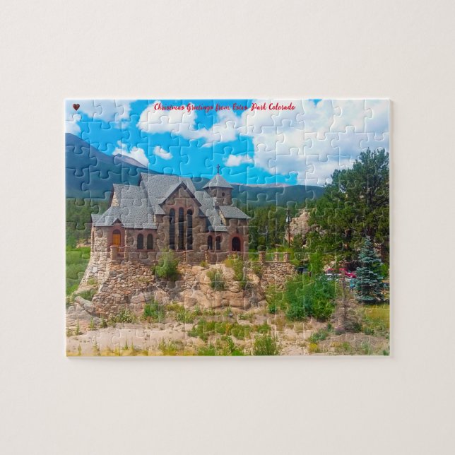 Estes Park Colorado Jigsaw Puzzle (Horizontal)