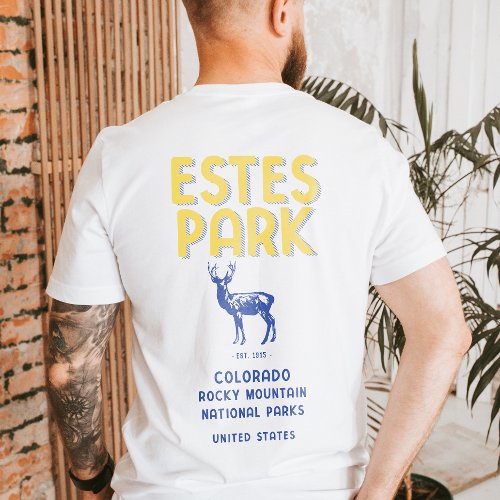 Estes Park Colorado National Park Elk T_Shirt