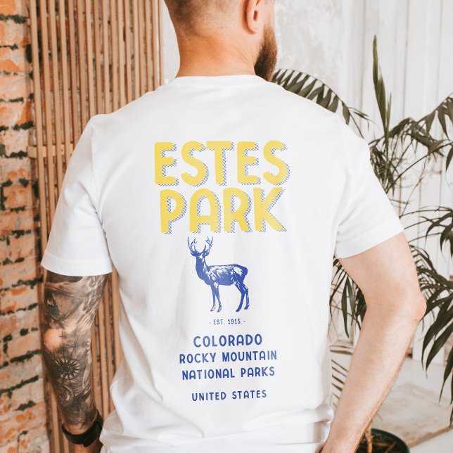 Estes Park Colorado National Park Elk T-Shirt (Estes Park Colorado National Park Elk T-Shirt)