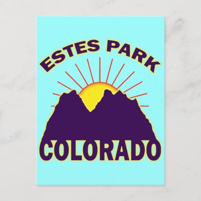 ESTES PARK COLORADO POSTCARD (Front)