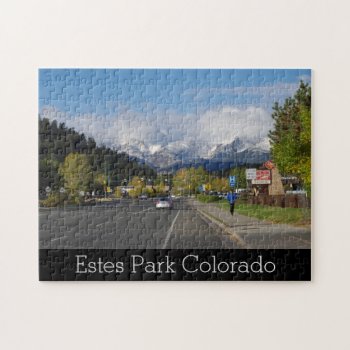 Estes Park Colorado Scenic Jigsaw Puzzle by photog4Jesus at Zazzle