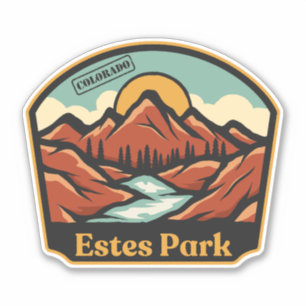 Estes Park, Colorado Sticker
