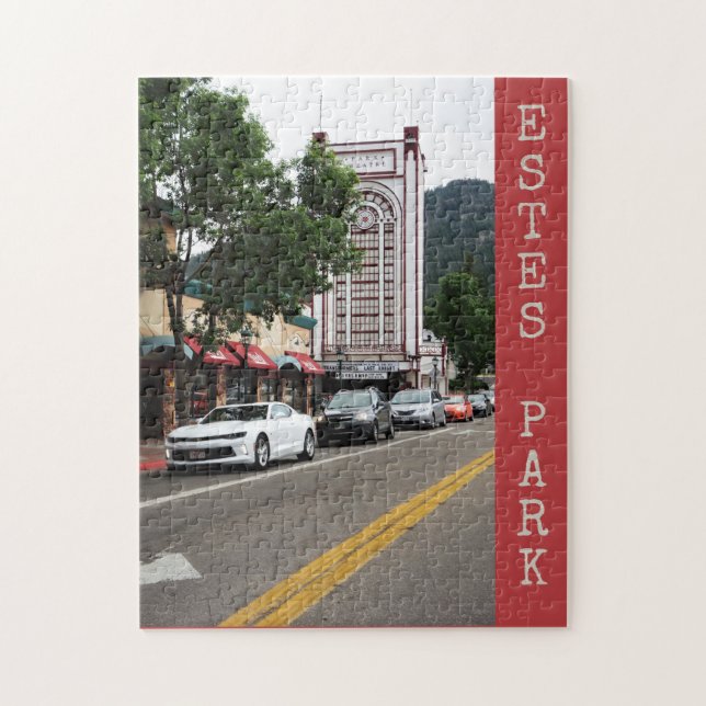 Estes Park Colorado Theater Puzzle (Vertical)