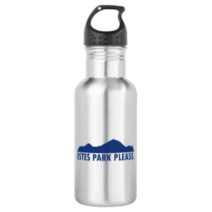 Estes Park Please Stainless Steel Water Bottle