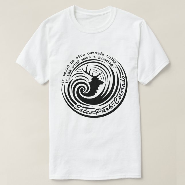 Estes wind light colored shirt (Design Front)