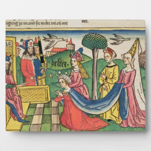 Esther 2 15-18, Esther is chosen to be Queen by th Plaque