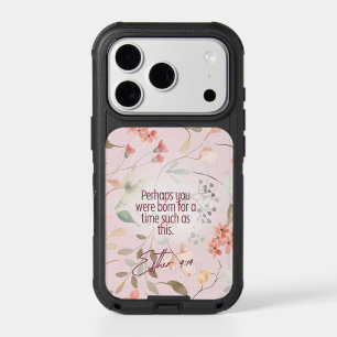 Esther 4:14 Christian Bible Verse Art iPhone 17 Pro Case