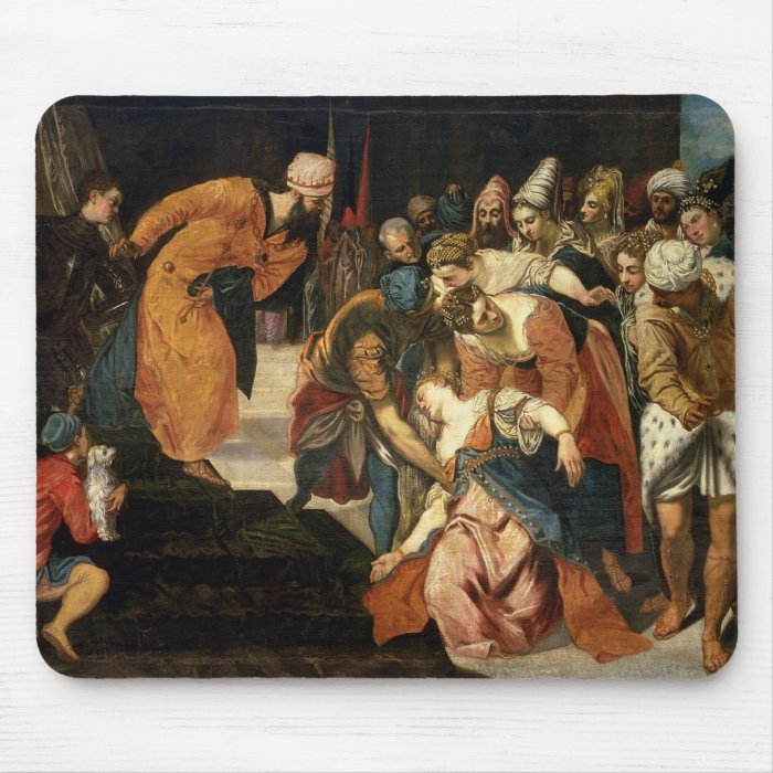 Esther before Ahasuerus, 1548 Mousepads