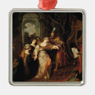 Esther before Ahasuerus, before 1697 Metal Ornament