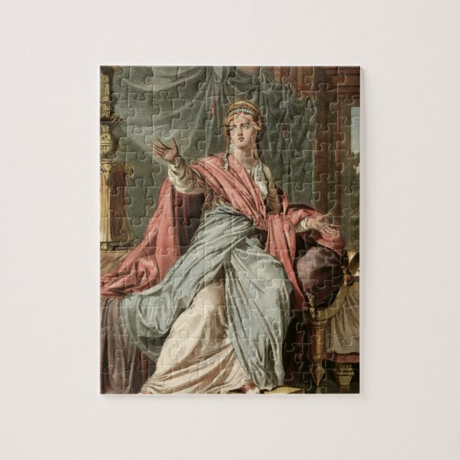 Esther, costume for 'Esther' by Jean Racine, from Jigsaw Puzzle (Vertical)