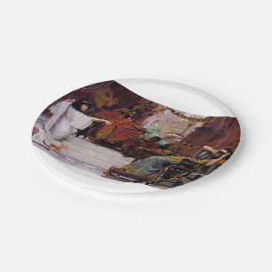 Esther Denouncing Haman Paper Plates