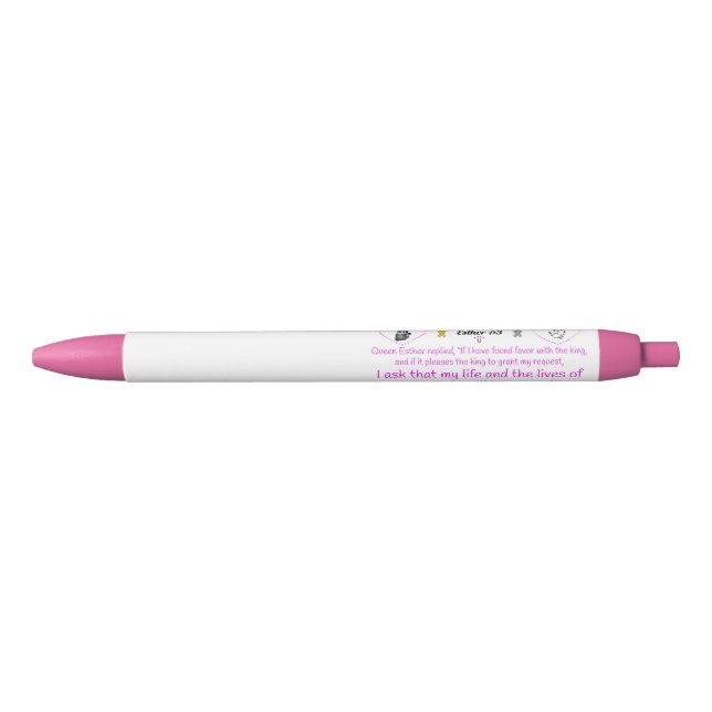 Esther's Miracle Pen - pink (Front)