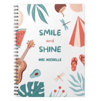 Esthetic Colorful Quote Teacher Classroom Planner