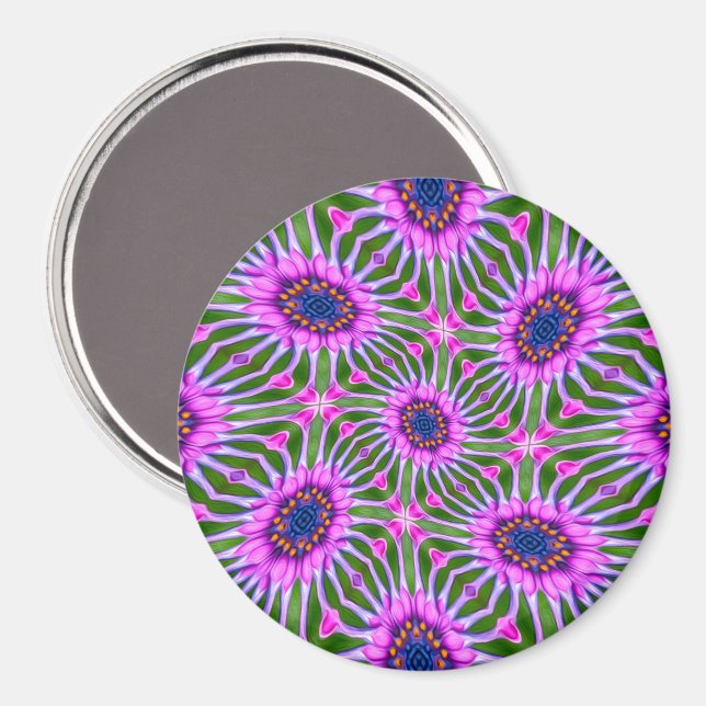 Esthetic Daisy Pattern Magnet (Front/Back)