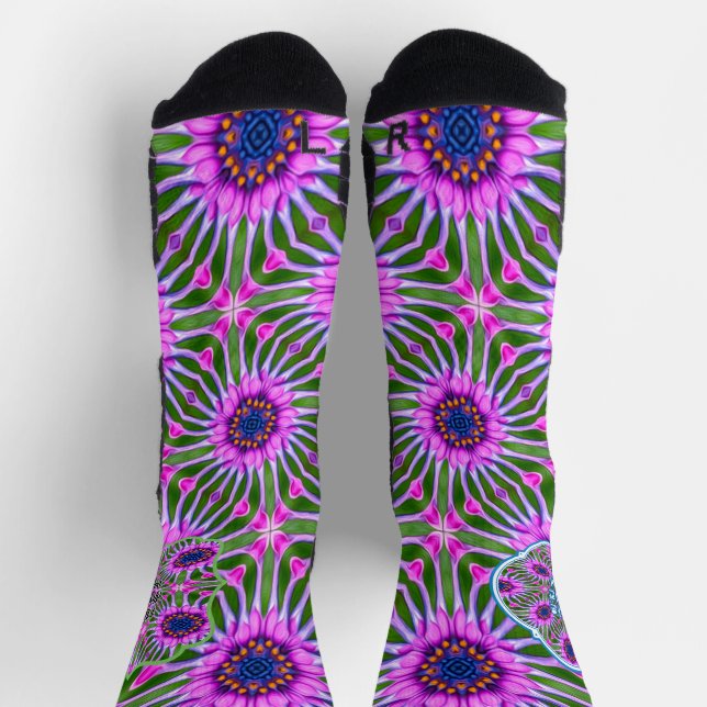 Esthetic Daisy Pattern Socks (Top)