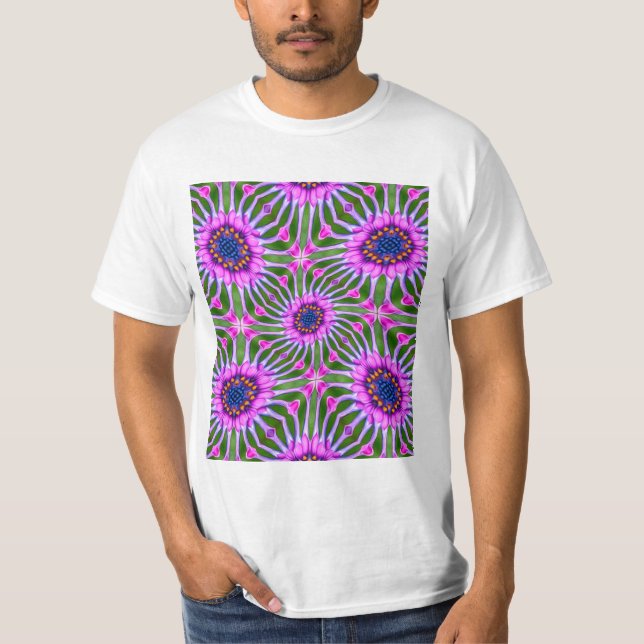 Esthetic Daisy Pattern T-Shirt (Front)