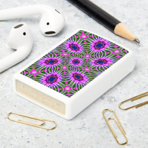 Esthetic Daisy Pattern Zippo Lighter