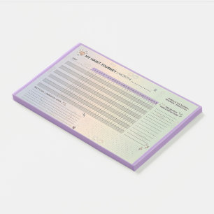 Esthetic Neurodivergent Habit Tracker Brain Dump Post-it Notes