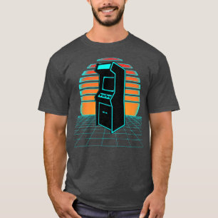 Esthetic Video Gaming Arcade Game Machine 80s Sty T-Shirt