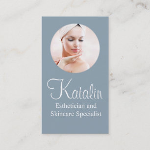 Esthetician and Skincare Specialist Business Card
