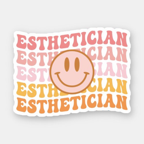 Esthetician Beauty Care New Licensed Esthetician Sticker
