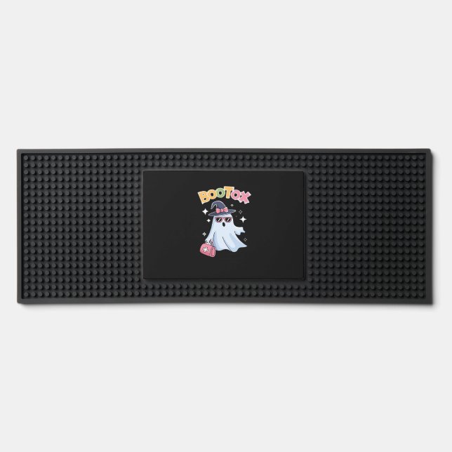 Esthetician Botox Halloween Aesthetic Nurse Plasti Bar Mat (Front)