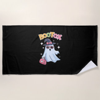 Esthetician Botox Halloween Aesthetic Nurse Plasti Beach Towel