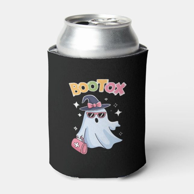 Esthetician Botox Halloween Aesthetic Nurse Plasti Can Cooler (Can Front)