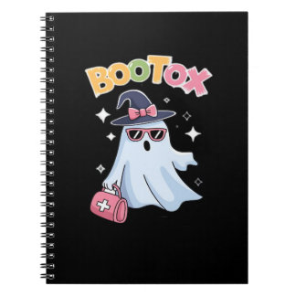 Esthetician Botox Halloween Aesthetic Nurse Plasti Notebook