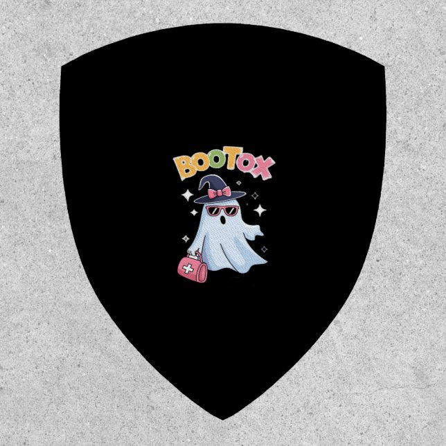 Esthetician Botox Halloween Aesthetic Nurse Plasti Patch (Front)