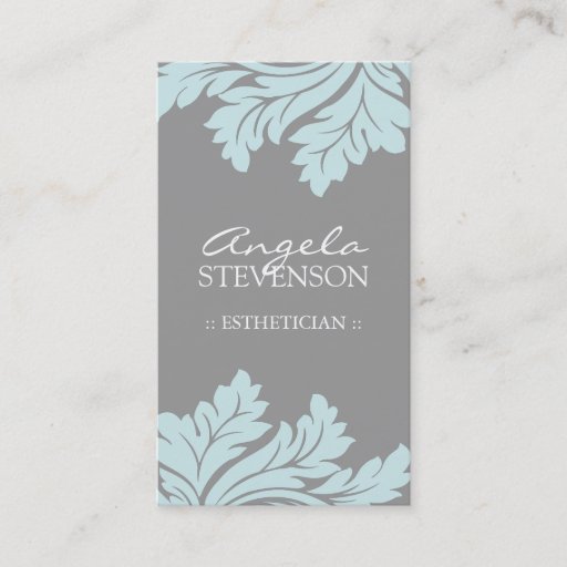 Customizable ESTHETICIAN BUSINESS CARD