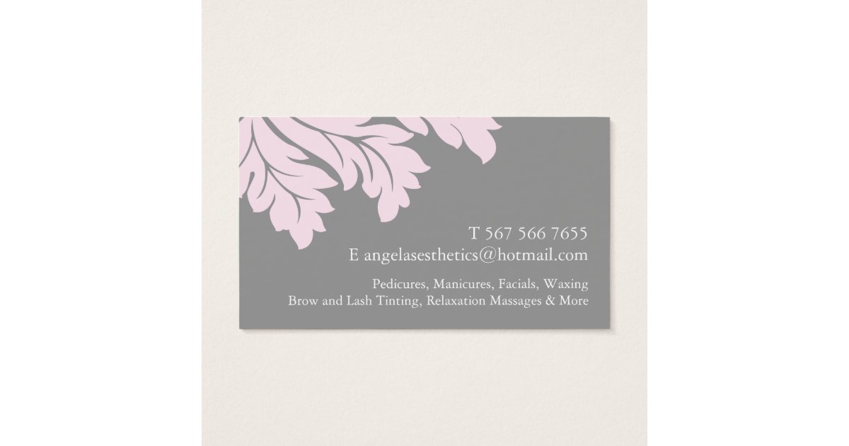 ESTHETICIAN BUSINESS CARD | Zazzle