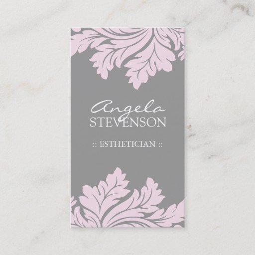 Customizable ESTHETICIAN BUSINESS CARD