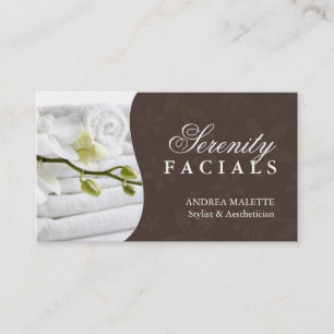 Esthetician Business Cards