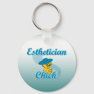 Esthetician Chick #3 Keychain