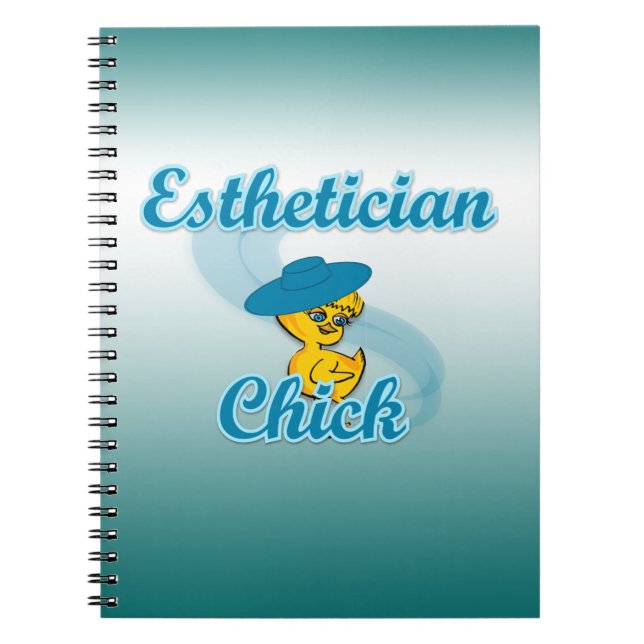 Esthetician Chick #3 Notebook (Front)