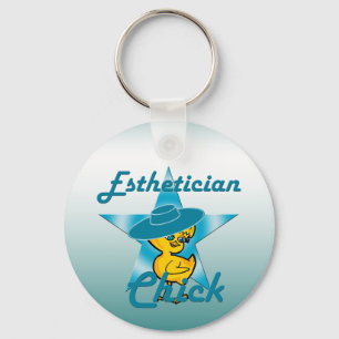 Esthetician Chick #7 Keychain