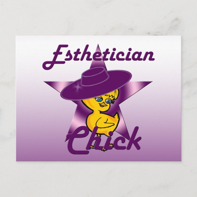 Esthetician Chick #9 Postcard (Front)
