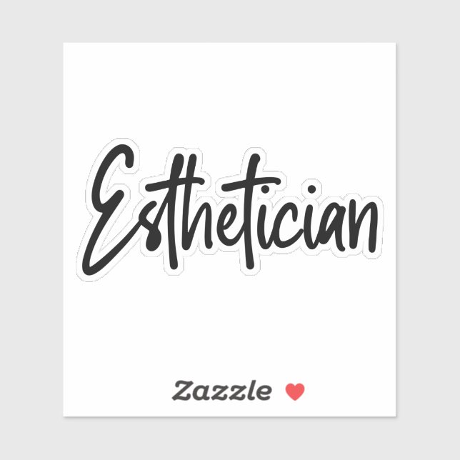 Esthetician Cosmetologist Beautician makeup artist Sticker (Sheet)