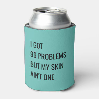 Esthetician dermatologist skincare funny cozie can cooler