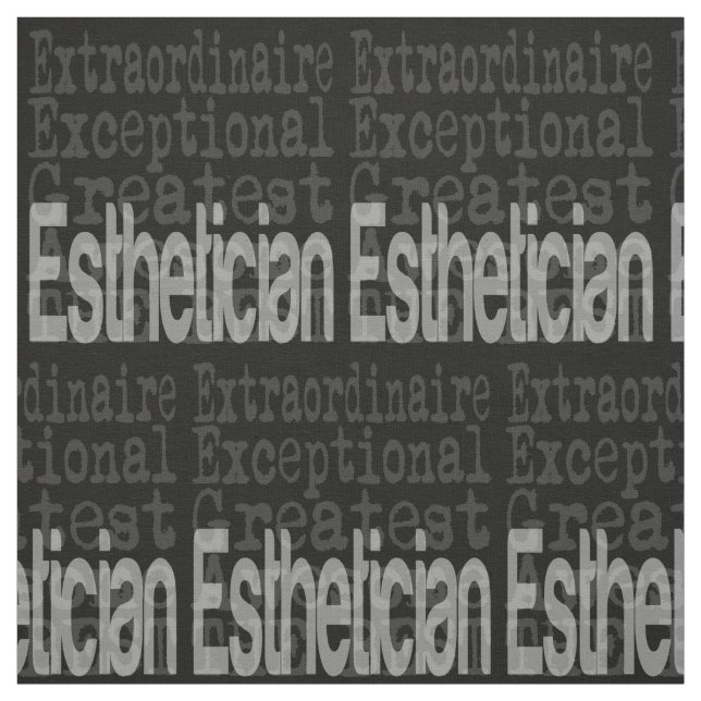 Esthetician Extraordinaire Fabric (Swatch)
