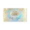 esthetician faux gold foil lotus logo